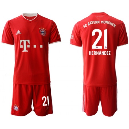 FC Bayern München Lucas Hernandez 21 Kind Thuistenue 2020-21